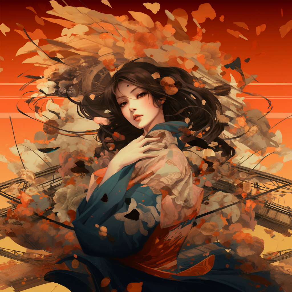 alpha crows collage anime newart